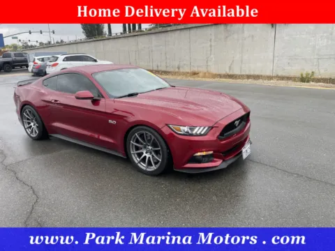 Red 2016 Ford Mustang for sale in Redding, CA