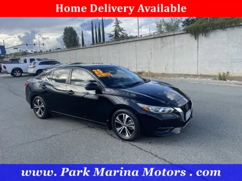 Black 2020 Nissan Sentra SV for sale in Redding, CA