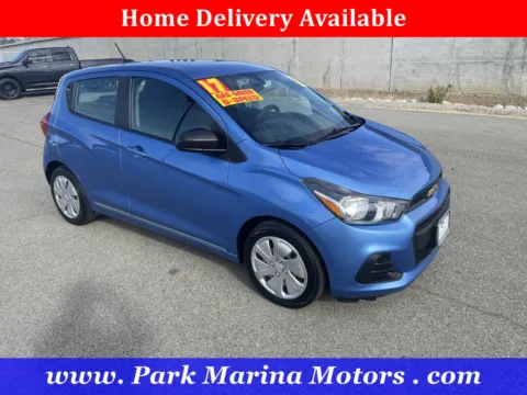 Blue 2017 Chevrolet Spark LS for sale in Redding, CA