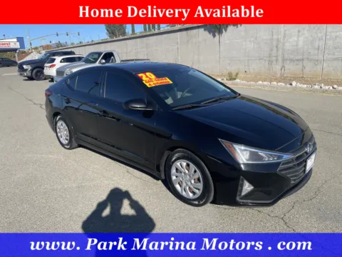 Black 2020 Hyundai Elantra SE for sale in Redding, CA