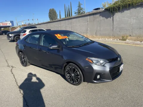 Gray 2016 Toyota Corolla S Plus for sale in Redding, CA