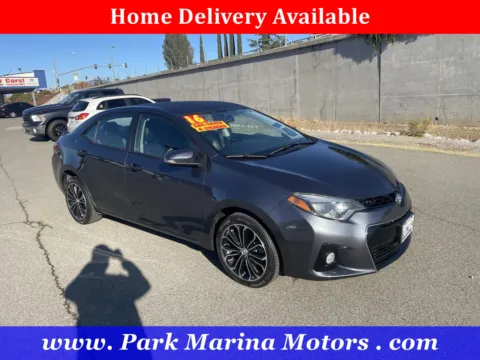 Gray 2016 Toyota Corolla S Plus for sale in Redding, CA