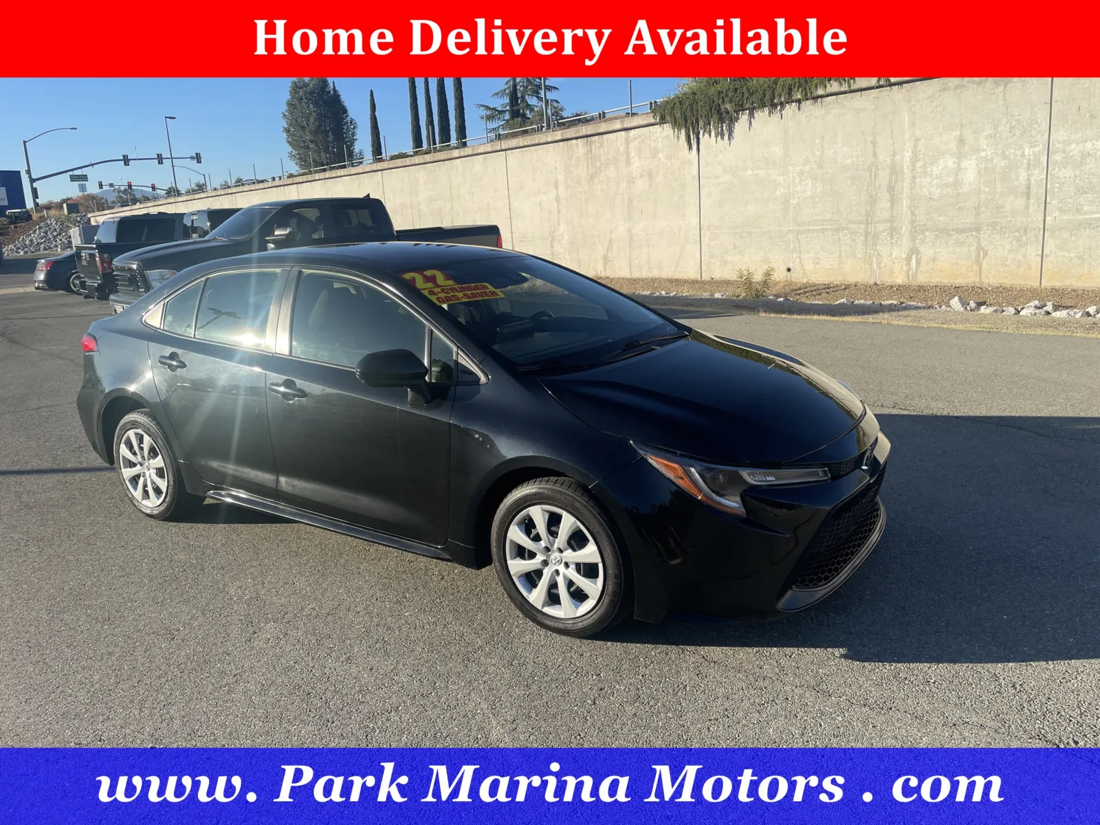 Black 2022 Toyota Corolla LE for sale in Redding, CA