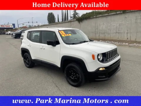 White 2018 Jeep Renegade Sport for sale in Redding, CA