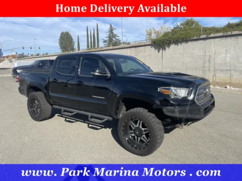 Black 2016 Toyota Tacoma TRD Sport for sale in Redding, CA