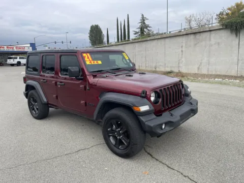 Unknown 2021 Jeep Wrangler Unlimited Sport Altitude for sale in Redding, CA
