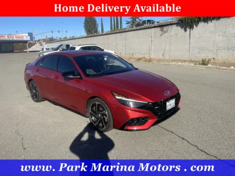 Orange 2022 Hyundai Elantra N Line for sale in Redding, CA