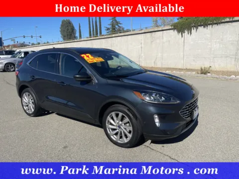 Blue 2022 Ford Escape Titanium for sale in Redding, CA
