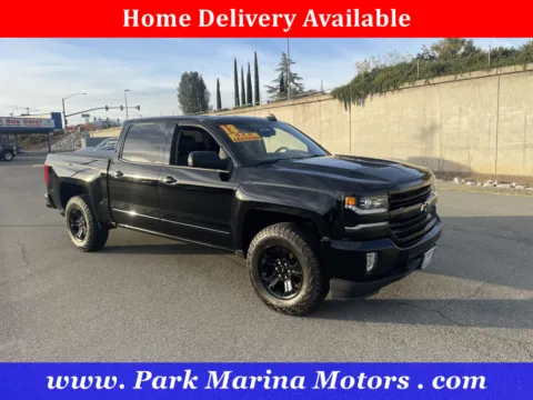 Black 2018 Chevrolet Silverado 1500 LTZ for sale in Redding, CA