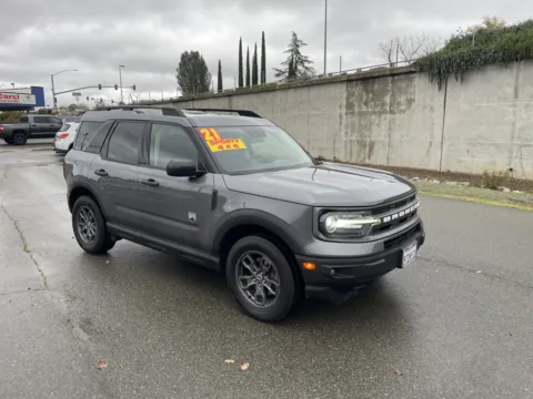 Gray 2021 Ford Bronco Sport Big Bend for sale in Redding, CA