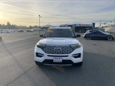 Photos of 2021 Ford Explorer Platinum for sale in Redding, CA at Park Marina Motors