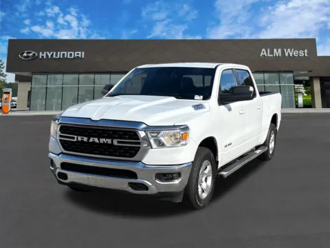 White 2022 Ram 1500 Big Horn/Lone Star for sale in Lithia Springs, GA