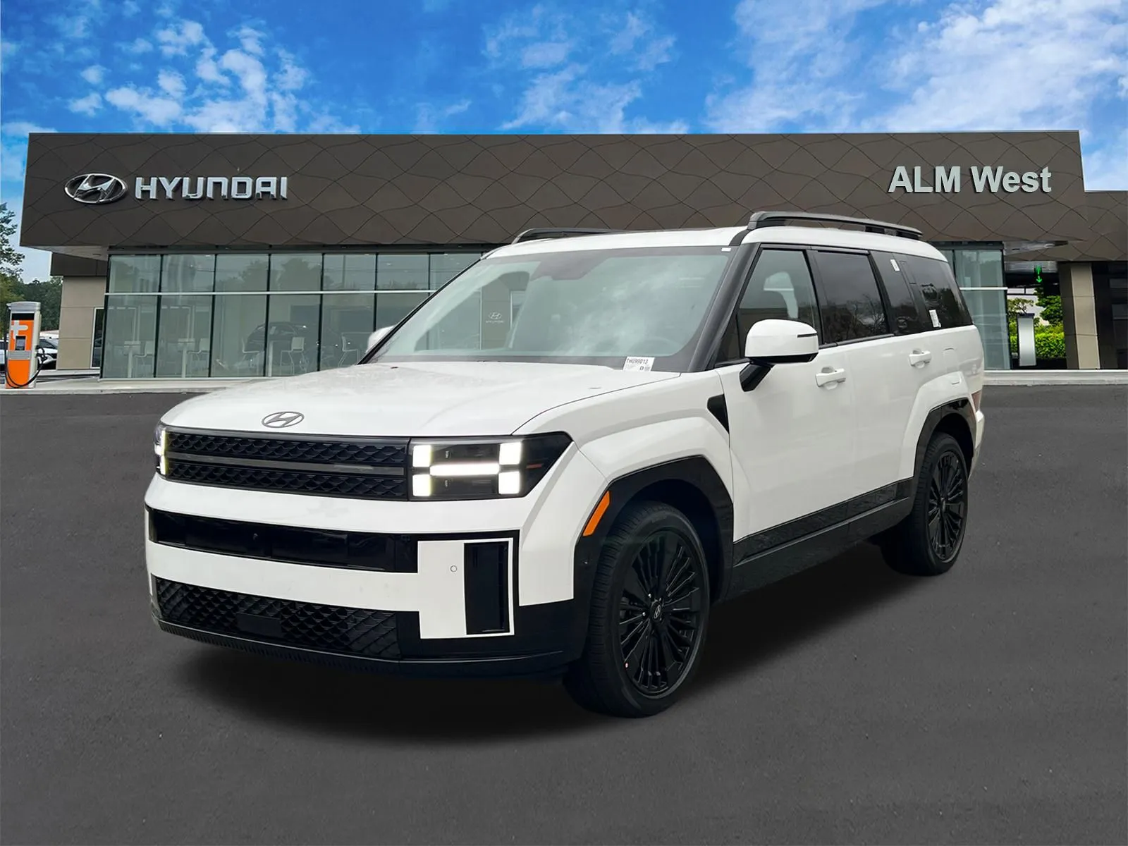 White 2026 Hyundai Santa Fe Hybrid Calligraphy for sale in Lithia Springs, GA