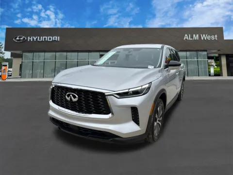 Silver 2023 INFINITI QX60 PURE for sale in Lithia Springs, GA