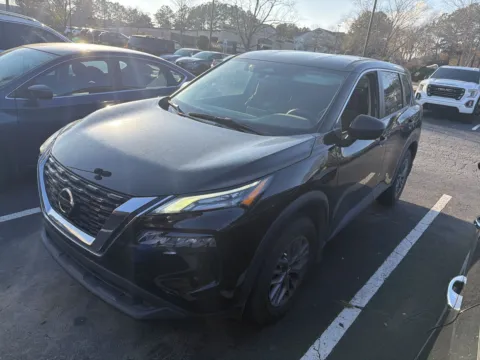 Black 2021 Nissan Rogue S for sale in Lithia Springs, GA