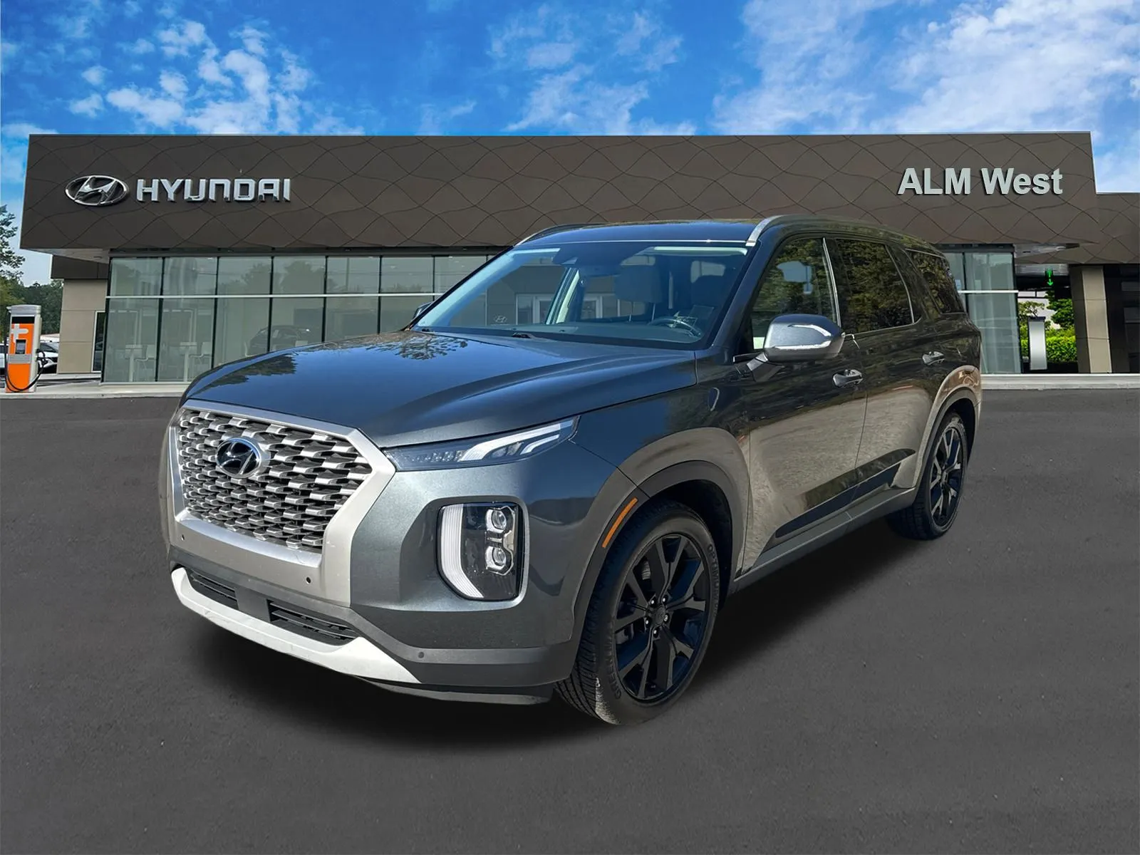 Gray 2021 Hyundai Palisade SEL for sale in Lithia Springs, GA