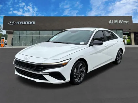 White 2025 Hyundai Elantra SEL Sport for sale in Lithia Springs, GA