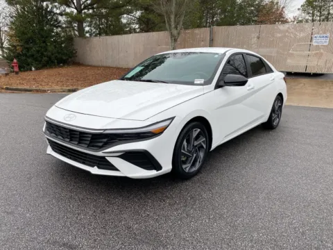 White 2025 Hyundai Elantra SEL Sport for sale in Lithia Springs, GA
