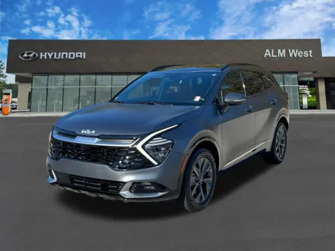 Gray 2024 Kia Sportage Hybrid SX-Prestige for sale in Lithia Springs, GA