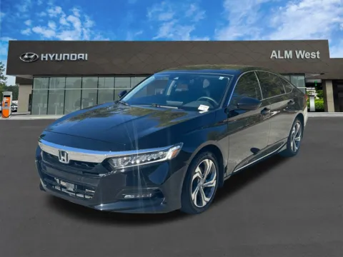 Black 2018 Honda Accord EX-L for sale in Lithia Springs, GA