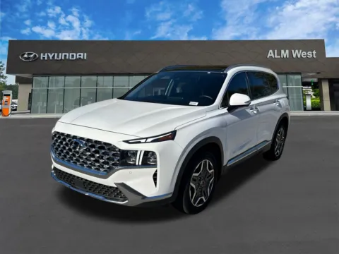 White 2023 Hyundai Santa Fe Limited for sale in Lithia Springs, GA