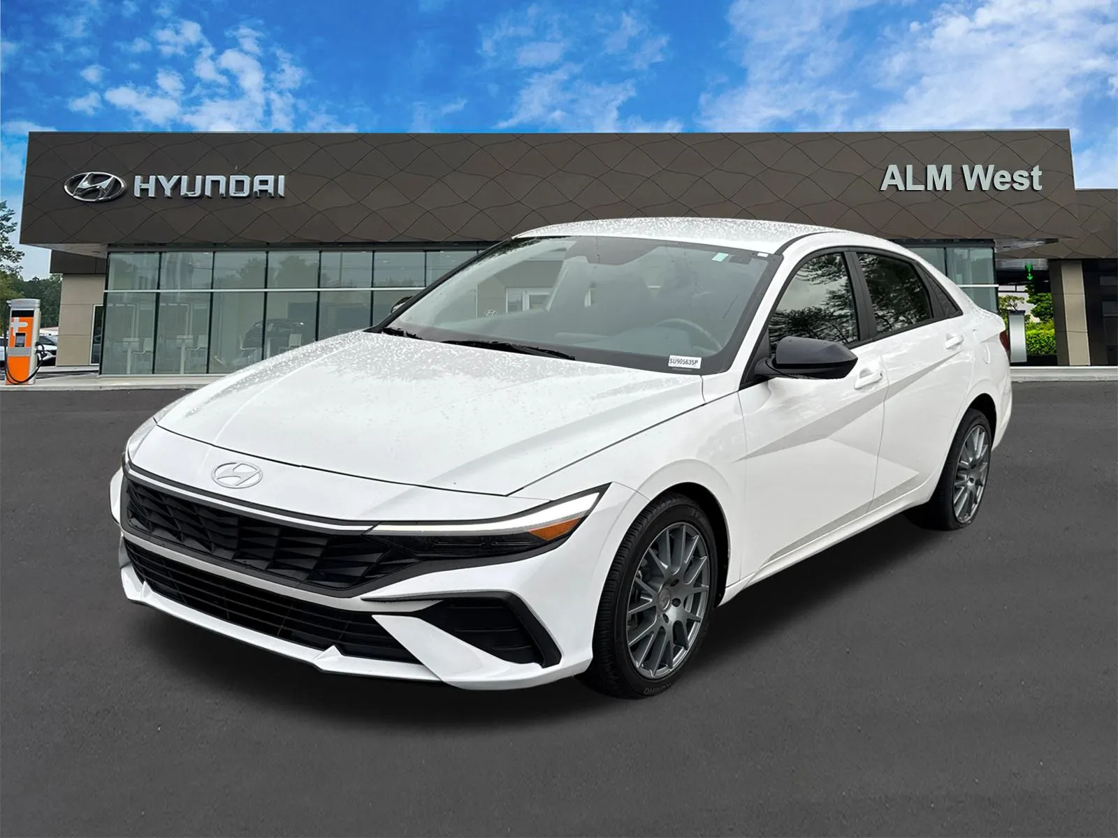 White 2025 Hyundai Elantra SEL Sport for sale in Lithia Springs, GA