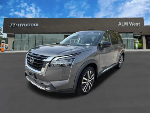 Gray 2022 Nissan Pathfinder Platinum for sale in Lithia Springs, GA