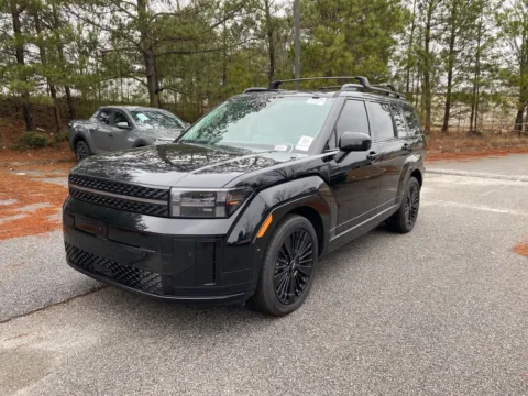 Black 2025 Hyundai Santa Fe Hybrid Calligraphy for sale in Lithia Springs, GA
