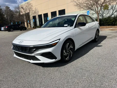 White 2025 Hyundai Elantra SEL Sport for sale in Lithia Springs, GA