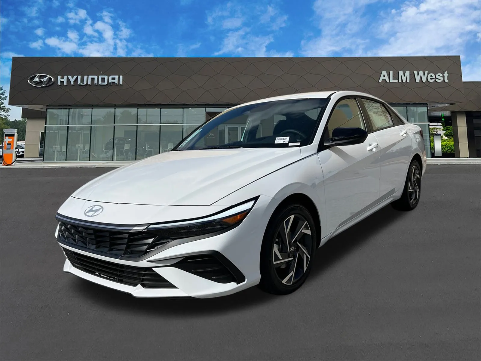 White 2025 Hyundai Elantra SEL Sport for sale in Lithia Springs, GA