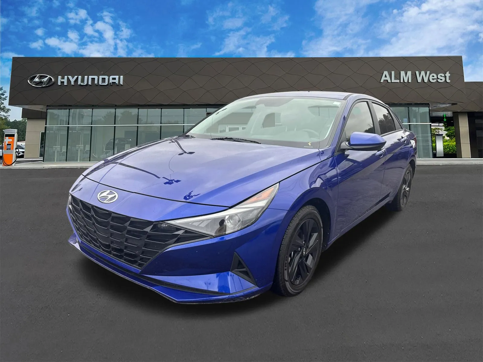 2023 Hyundai Elantra Hybrid Blue for sale in Lithia Springs, GA