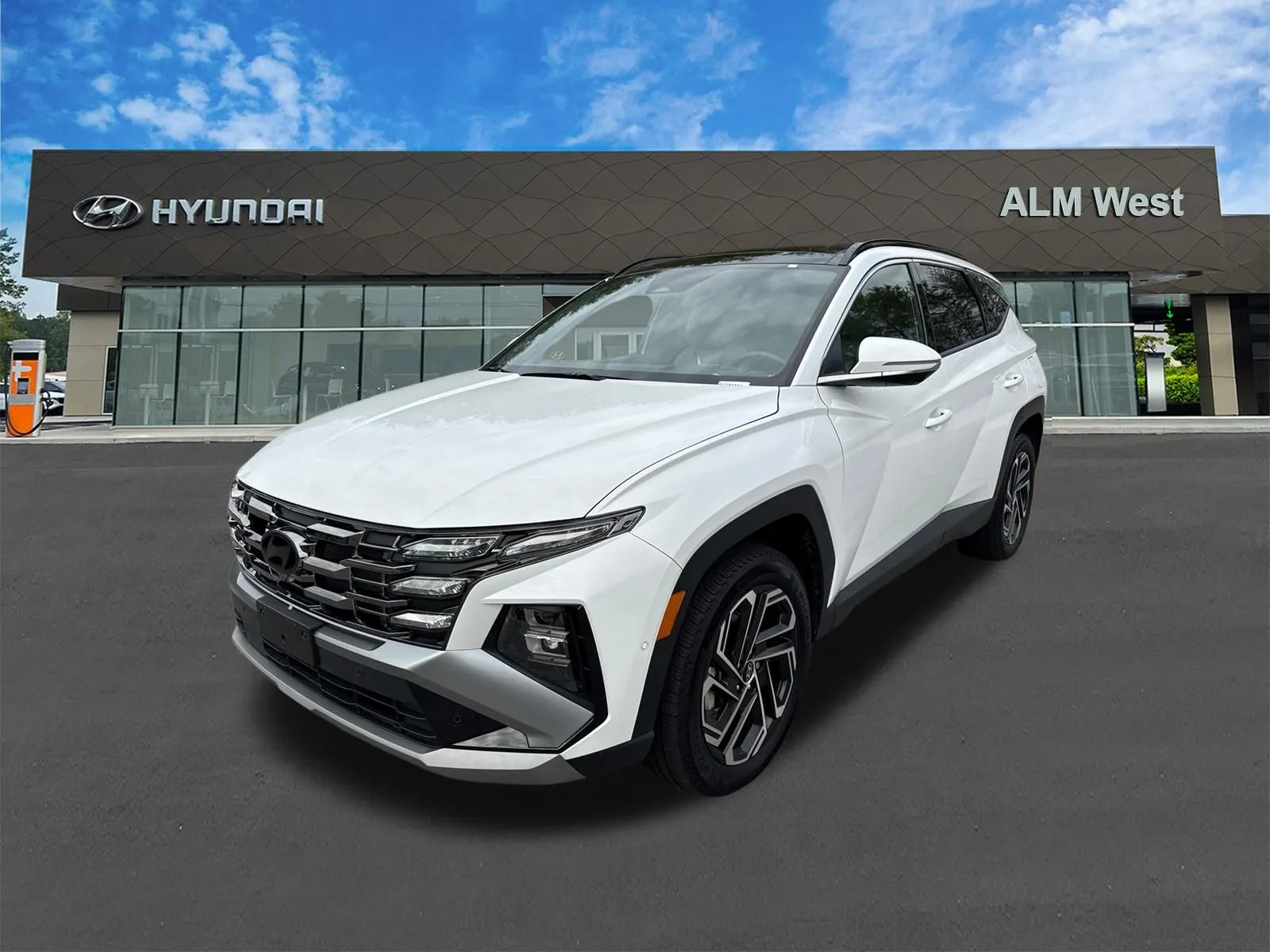 White 2025 Hyundai Tucson Limited for sale in Lithia Springs, GA