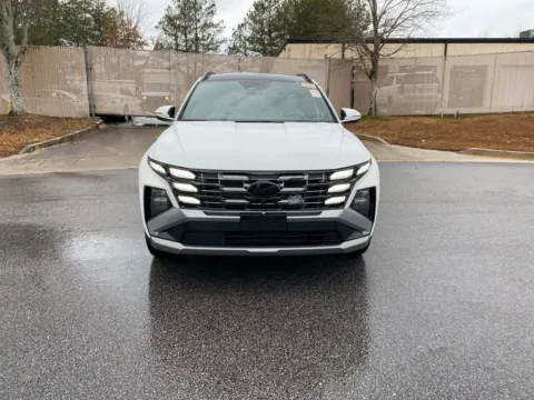 White 2025 Hyundai Tucson Limited for sale in Lithia Springs, GA