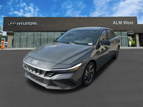 Gray 2025 Hyundai Elantra Hybrid SEL Sport for sale in Lithia Springs, GA