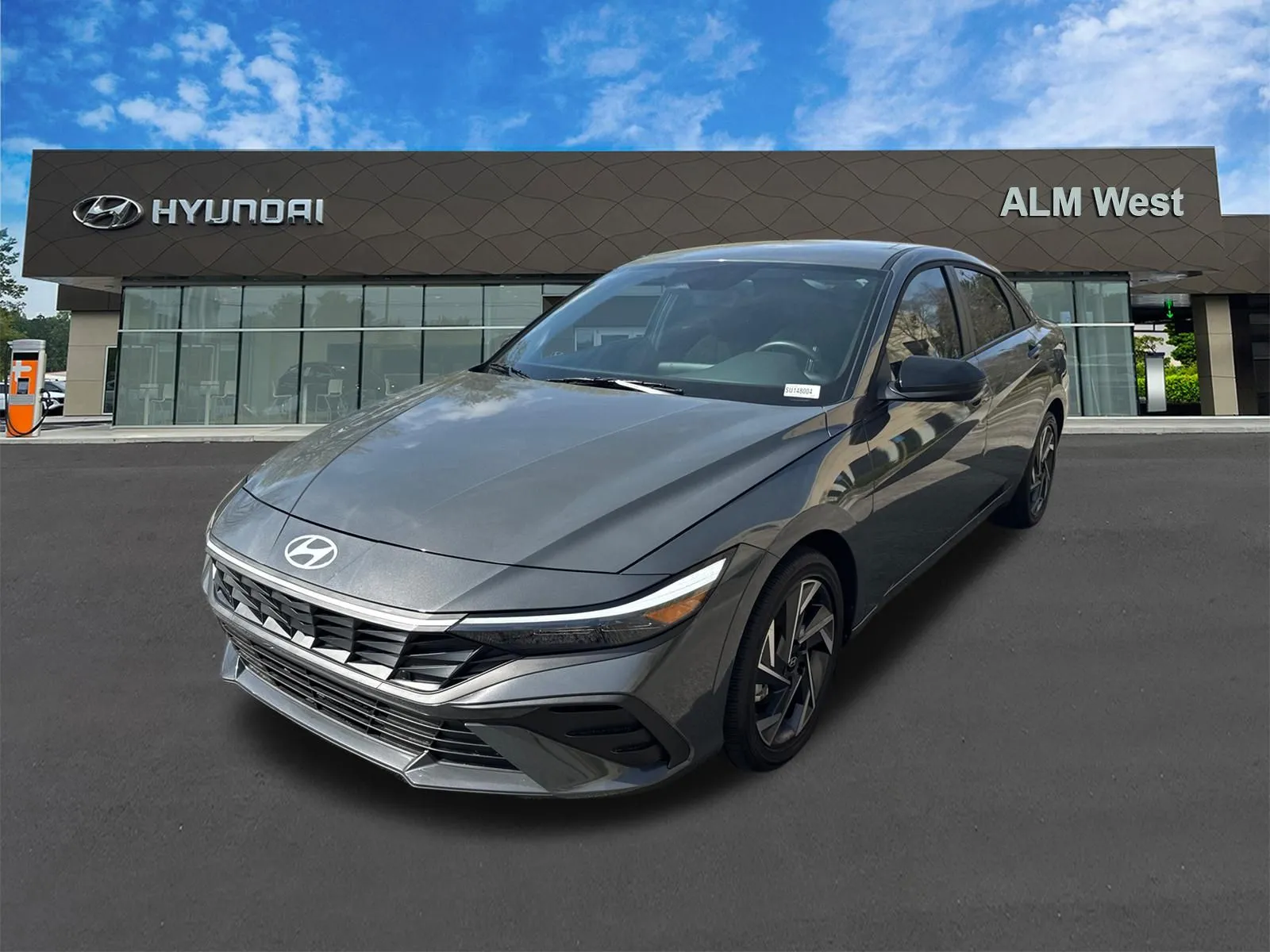 Gray 2025 Hyundai Elantra Hybrid SEL Sport for sale in Lithia Springs, GA