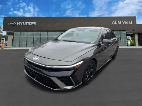 Gray 2024 Hyundai Elantra N Line for sale in Lithia Springs, GA