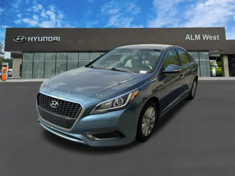 Gray 2016 Hyundai Sonata Hybrid SE for sale in Lithia Springs, GA