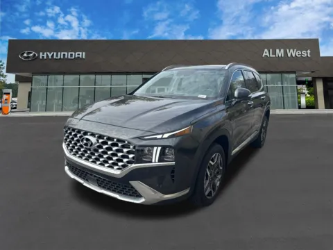 Gray 2023 Hyundai Santa Fe Hybrid Limited for sale in Lithia Springs, GA