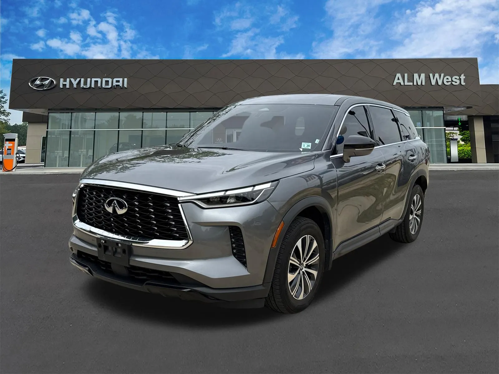 Gray 2024 INFINITI QX60 PURE for sale in Lithia Springs, GA