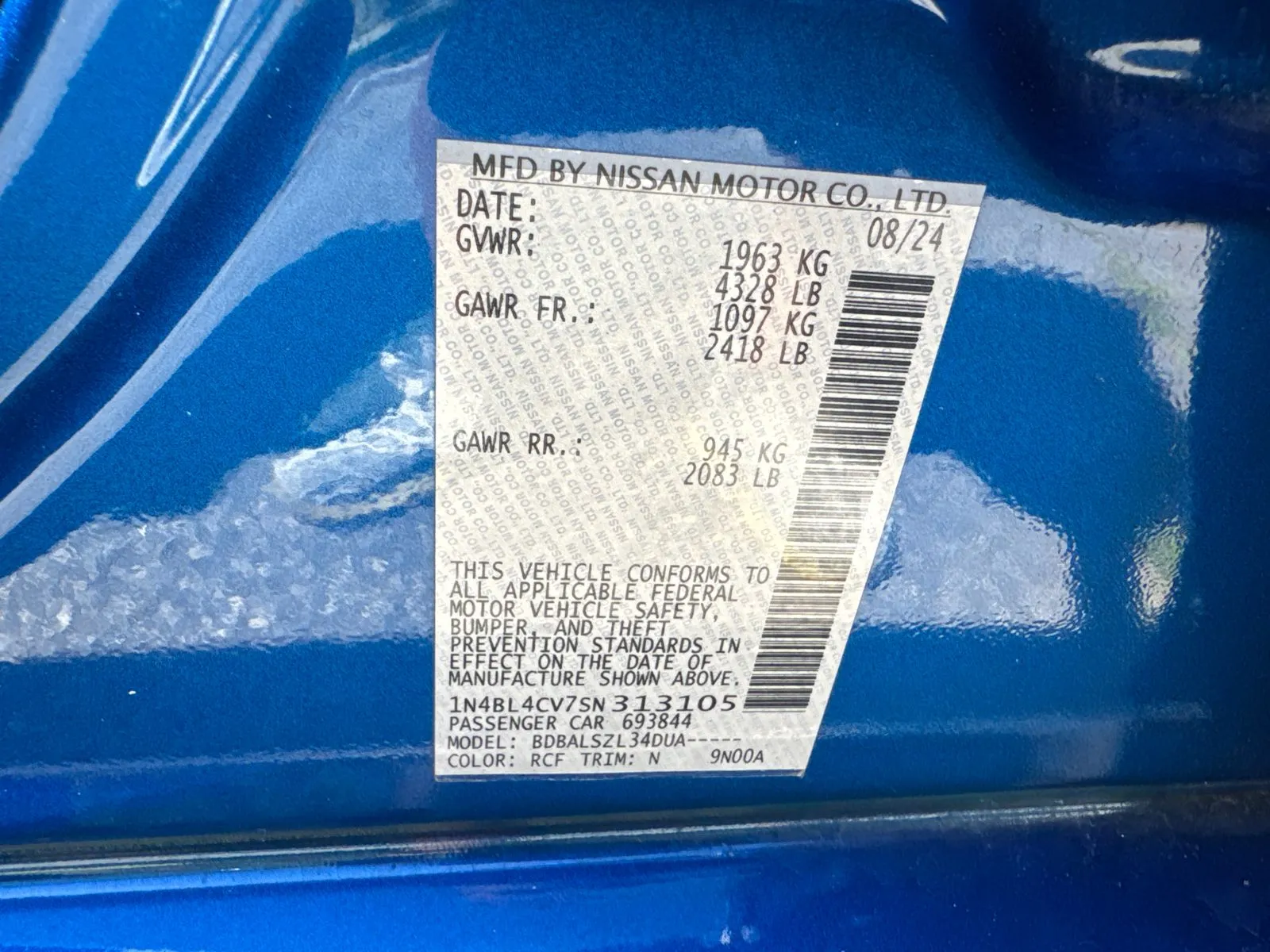 2025 Nissan Altima SR - Photo 31