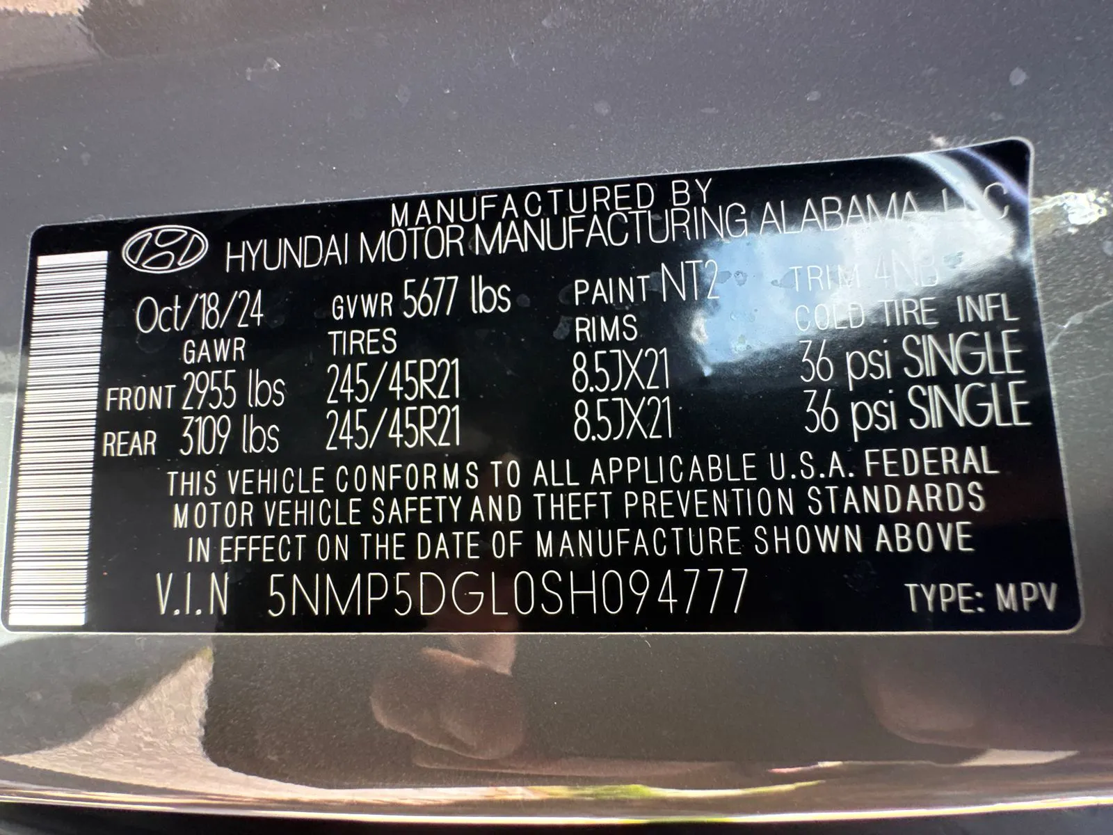 2025 Hyundai Santa Fe Calligraphy - Photo 33