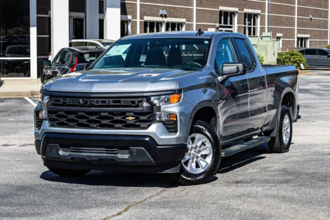 Gray 2024 Chevrolet Silverado 1500 WT for sale in Lithia Springs, GA