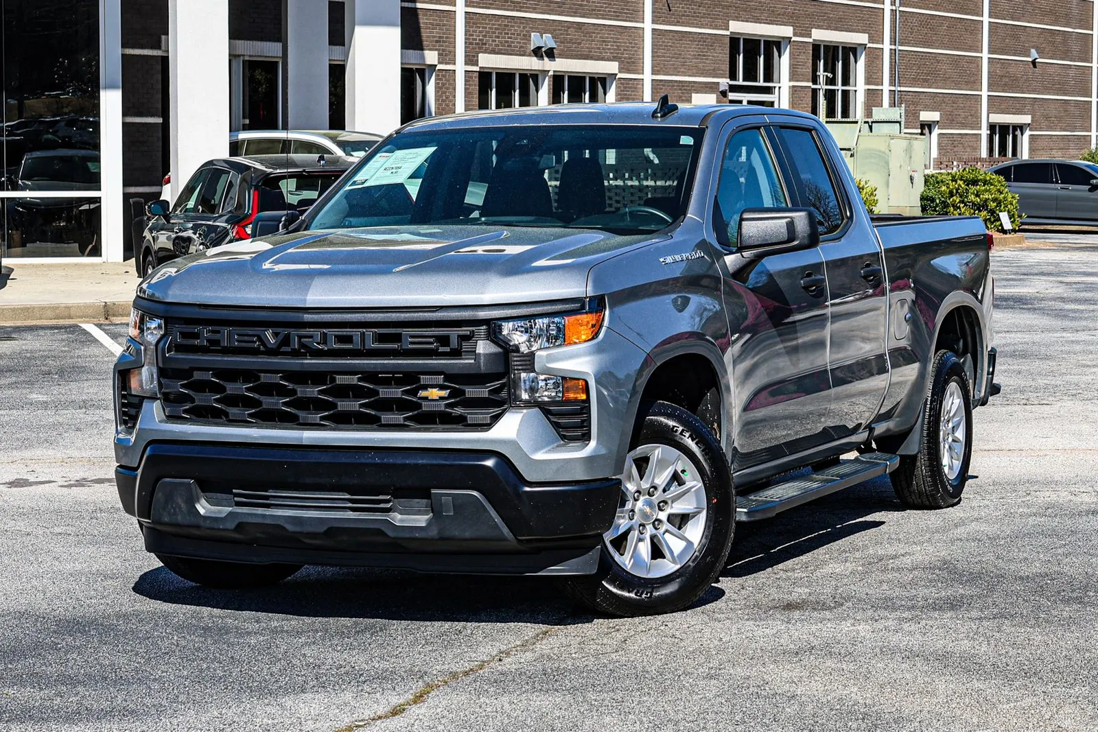 Gray 2024 Chevrolet Silverado 1500 WT for sale in Lithia Springs, GA