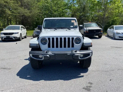 Silver 2022 Jeep Wrangler Unlimited Sahara for sale in Lithia Springs, GA
