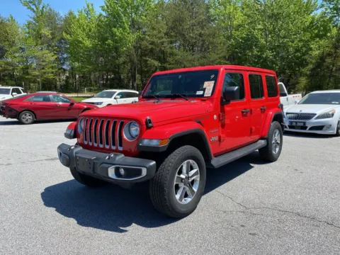 Photos of 2021 Jeep Wrangler Unlimited Sahara for sale in Lithia Springs, GA at ALM Hyundai West