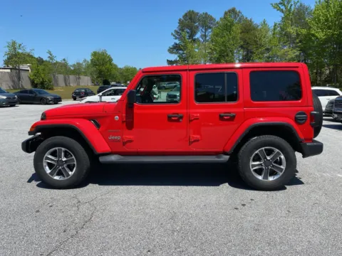 Another view of 2021 Jeep Wrangler Unlimited Sahara for sale in Lithia Springs, GA at ALM Hyundai West