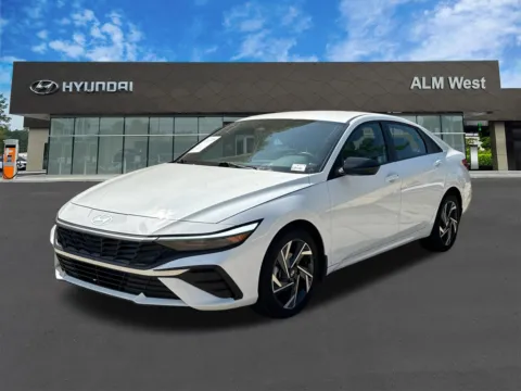 White 2025 Hyundai Elantra SEL Sport for sale in Lithia Springs, GA