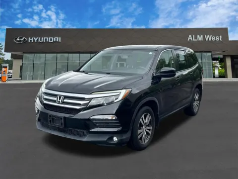 Black 2016 Honda Pilot EX-L for sale in Lithia Springs, GA
