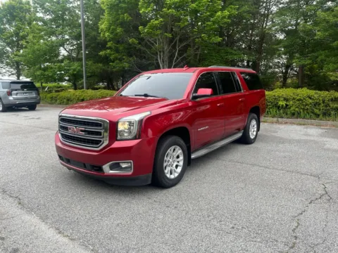 Red 2015 GMC Yukon XL SLT 1500 for sale in Lithia Springs, GA