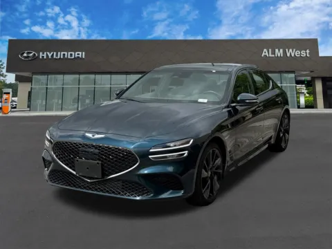 Blue 2023 Genesis G70 3.3T for sale in Lithia Springs, GA